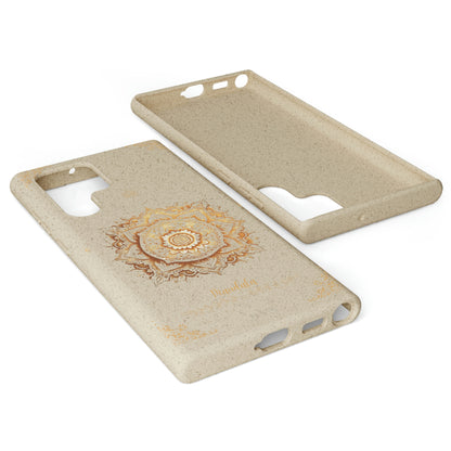 Biodegradable Cases - Mandalas in Bloom: Eco-Friendly Phone Cases Featuring Floral Designs