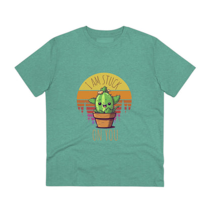 Organic Creator T-shirt - Unisex  - an eco-friendly unisex tee with a cactus-friendly design, perfect for nature lovers.