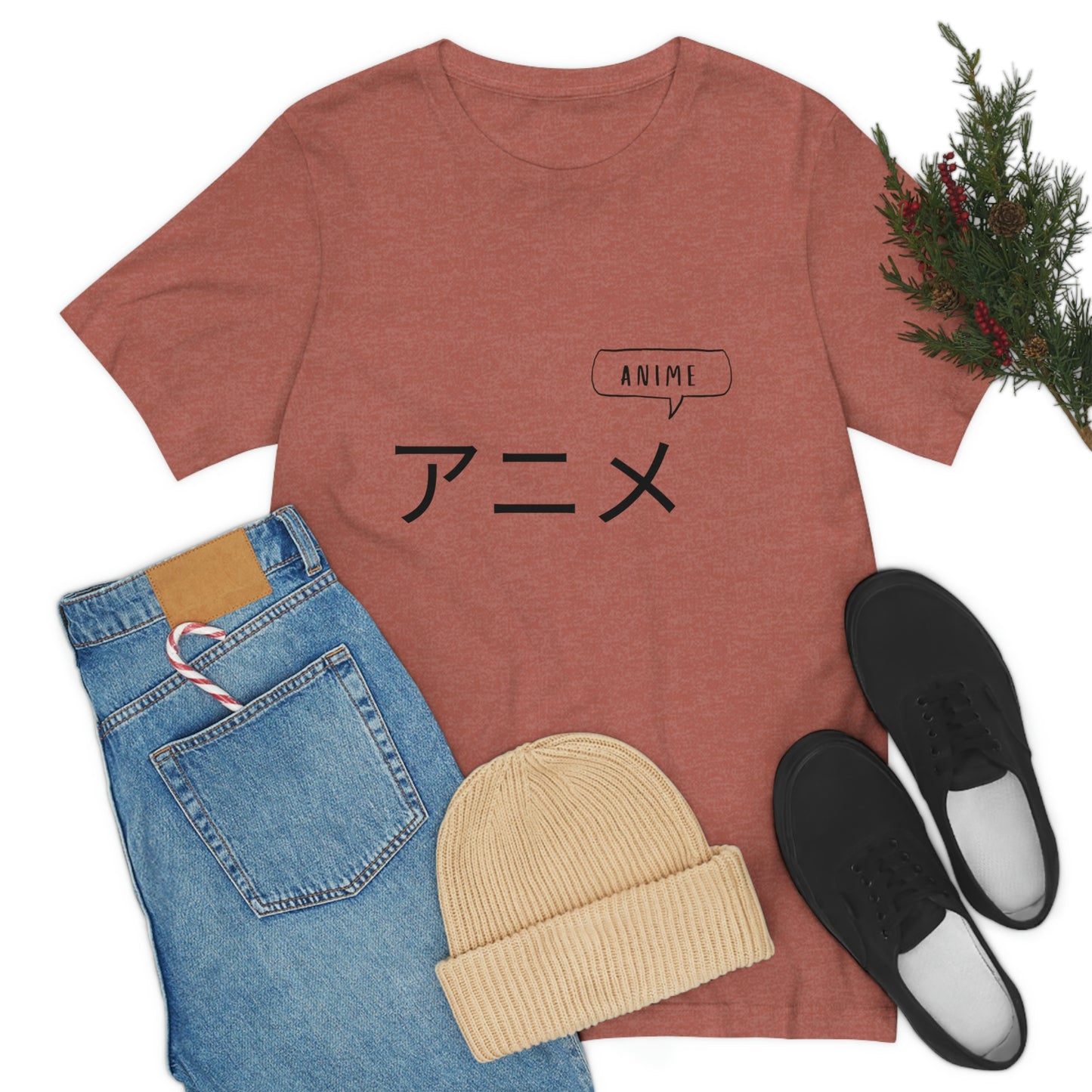 Our Unisex Anime Tee is a must-have featuring beautiful anime art on the back and a classic "Anime" sign on the front, made with high-quality material it's a great addition to your wardrobe.