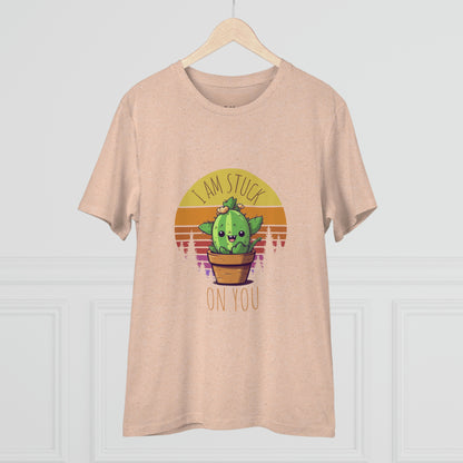 Organic Creator T-shirt - Unisex  - an eco-friendly unisex tee with a cactus-friendly design, perfect for nature lovers.