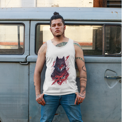 Howl with the Claws of Courage  --  Unisex Jersey Tank